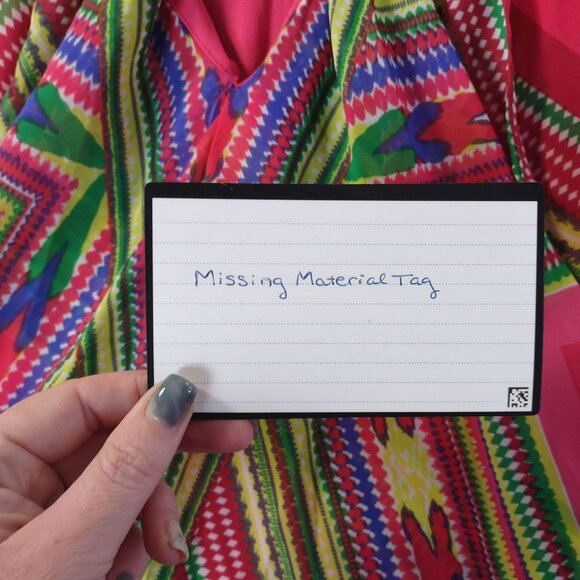 Rampage Womens Top M Pink Tribal Print Tassel Hem Sheer Festival Y2K Boho Layers - Picture 9 of 12